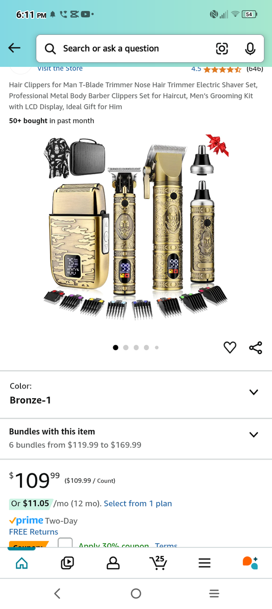 Men's Grooming Kit