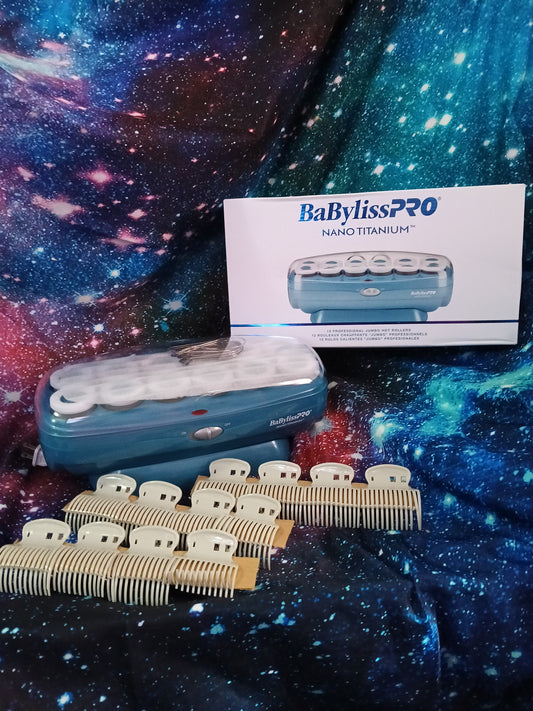 BaBylissPRO Nano Titanium Roller Hairsetter - Blue